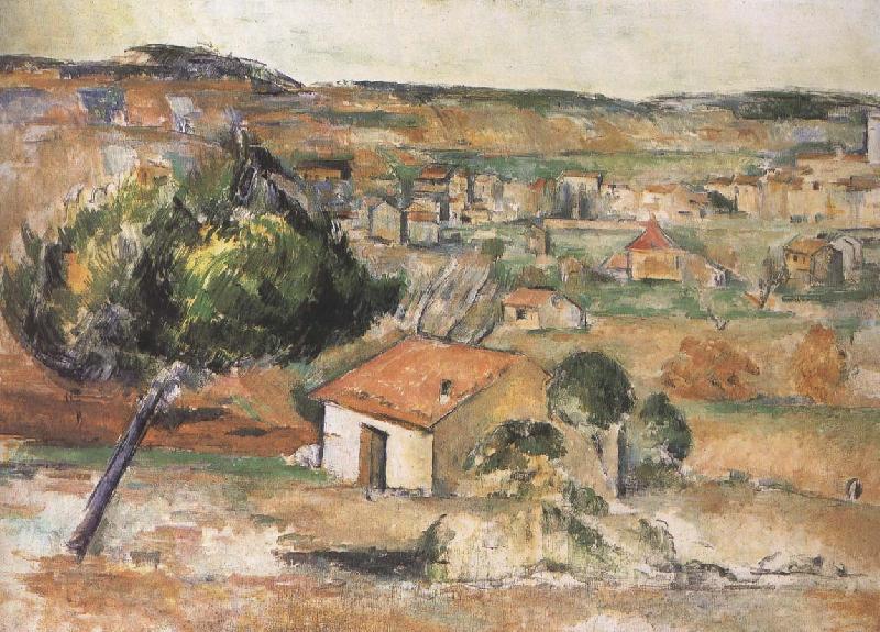 Paul Cezanne plain Provence Germany oil painting art
